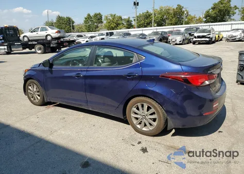 2014 Hyundai Elantra Se z USA, uszkodzony, nr VIN 5NPDH4AE3EH540156